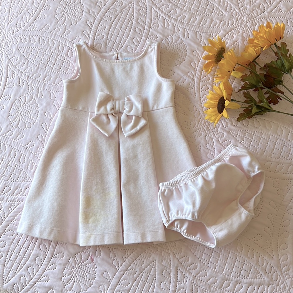 Janie & Jack Pale pink dress